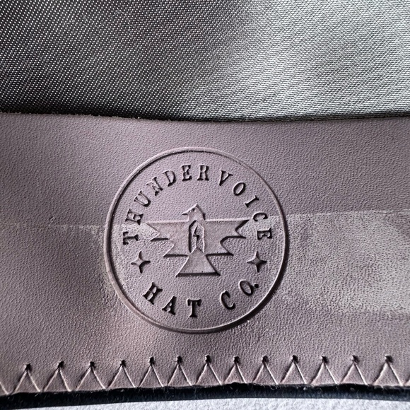 Thunder Voice Hat Co - One of a Kind Western Hat 7 1/2 - Picture 8 of 15